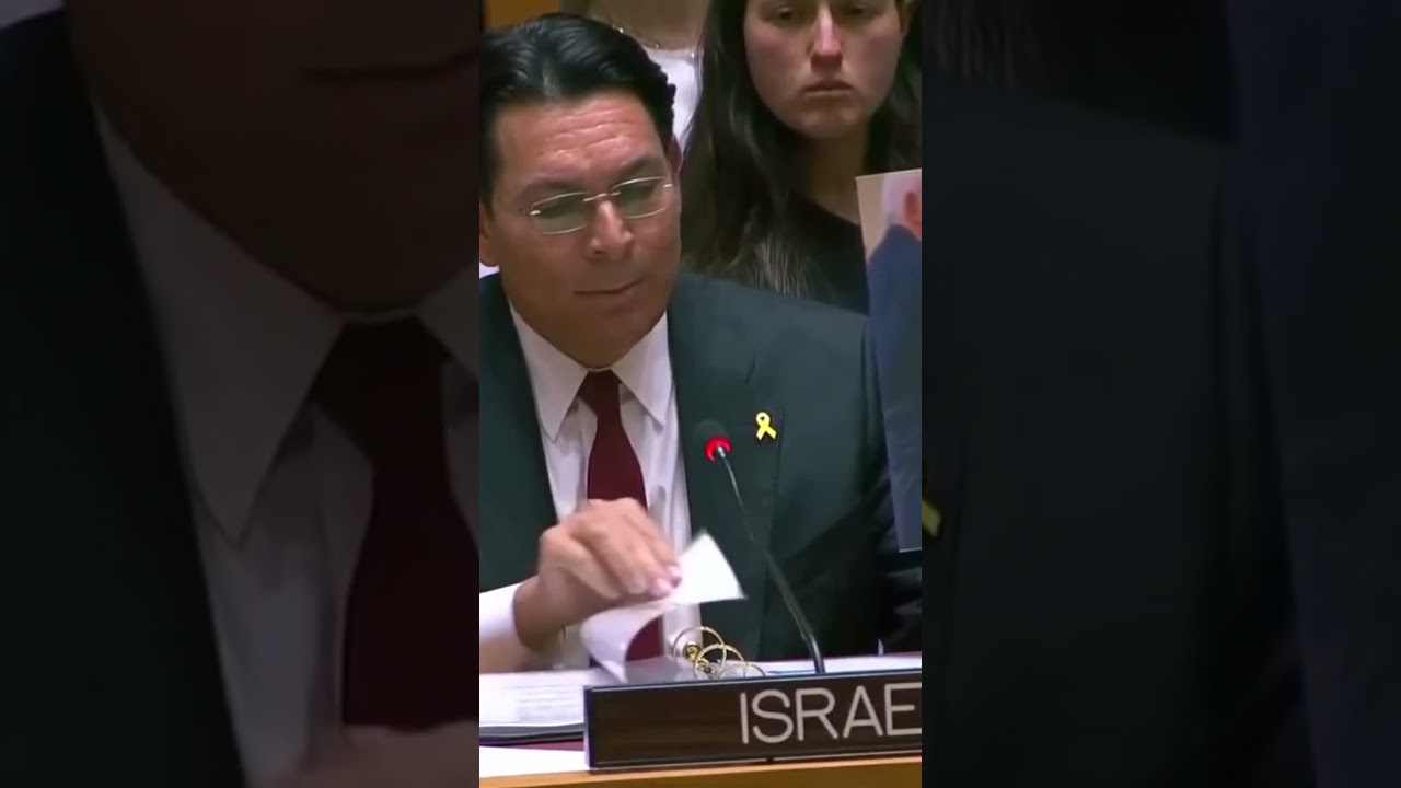 Israel Ambassador EXPOSES Horror of Hamas Attacks & Doha Safehouse at UN | AH1E