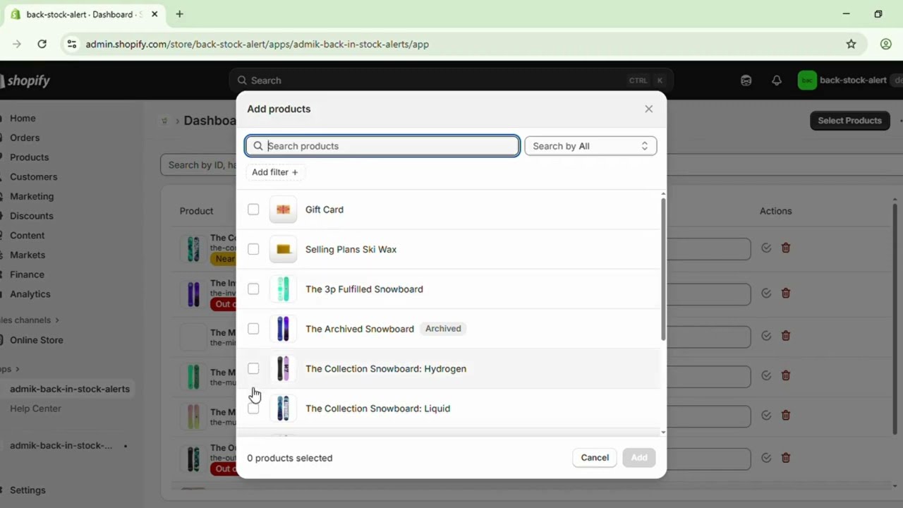 Admik: Back In Stock Alerts &ndash; App Overview & Feature Walkthrough