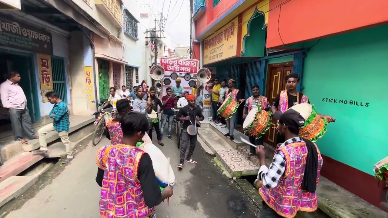 JAI MATA DI DHOL TASHA 💥 ||Agni Sangha ||Song - Bhole O Bhole . Katwa Kartik Lorai 2023 ❤️