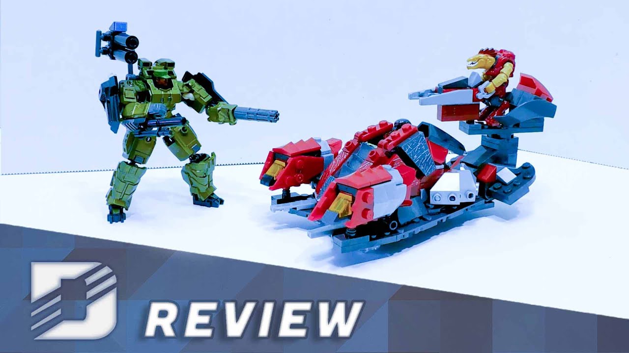 Mega Construx Halo Banished Marauder Strike Review