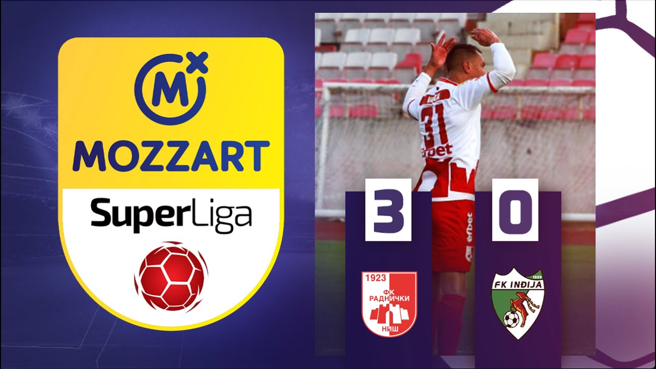 Mozzart Bet Super liga 2022/23 - Baraž (druga utakmica): RADNIČKI NIŠ – INĐIJA TOYO TIRES  3:0