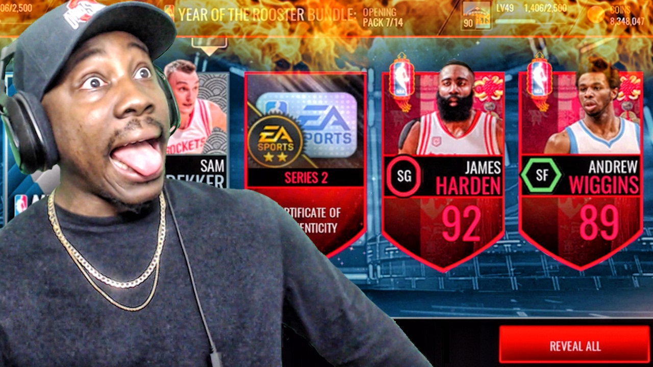 YEAR OF THE ROOSTER CNY PACK OPENING! NBA Live Mobile 16 Gameplay Ep. 69
