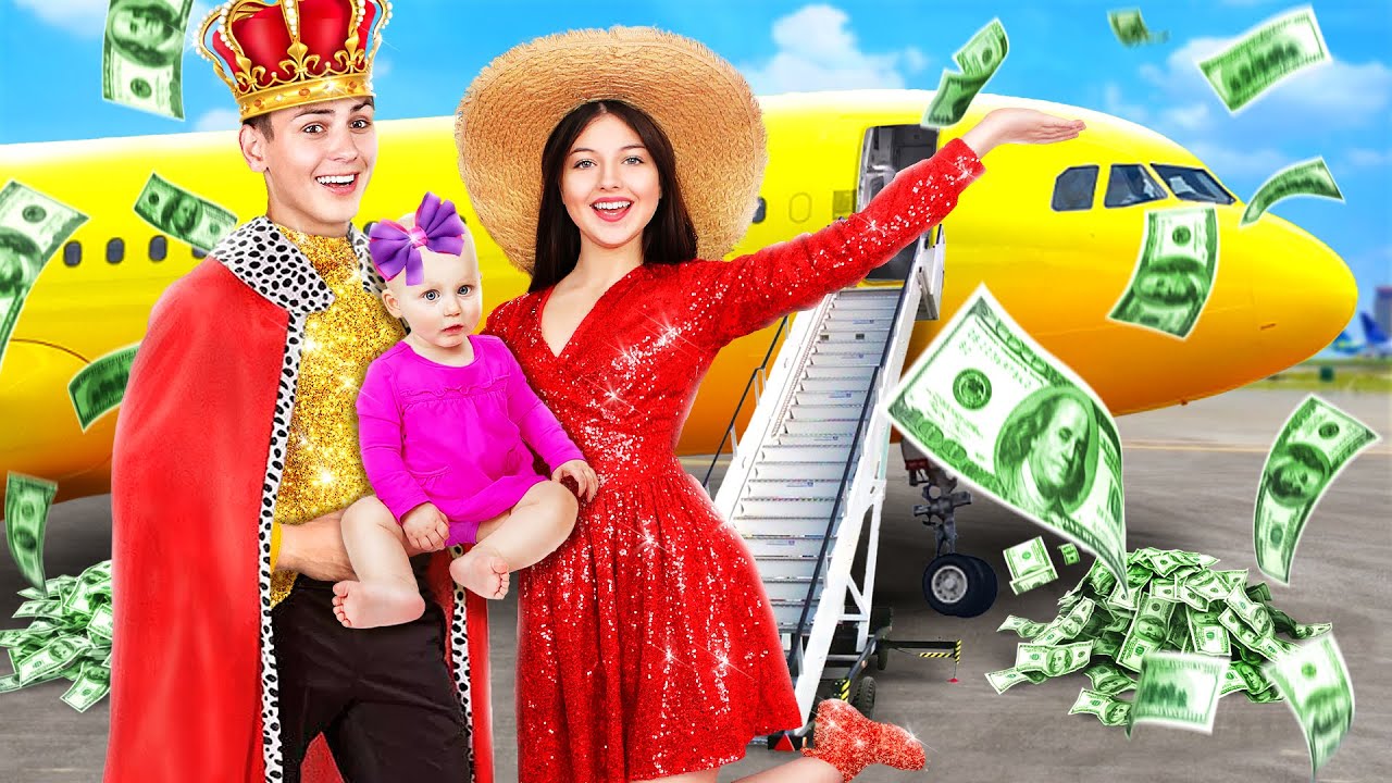 GIGA RICH vs BROKE Parents | Billionaire vs Poor Student’s Birthday Party