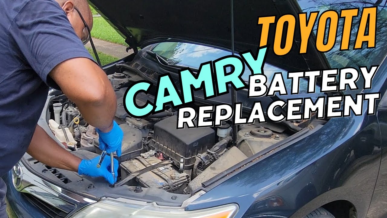 2011 - 2017 Toyota Camry Battery Replacement
