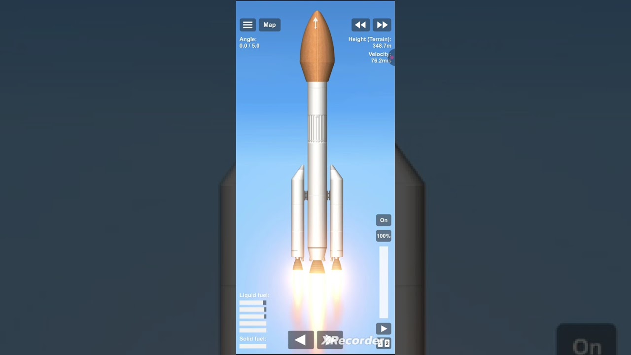 Sfs launching a satelite #sfs 
