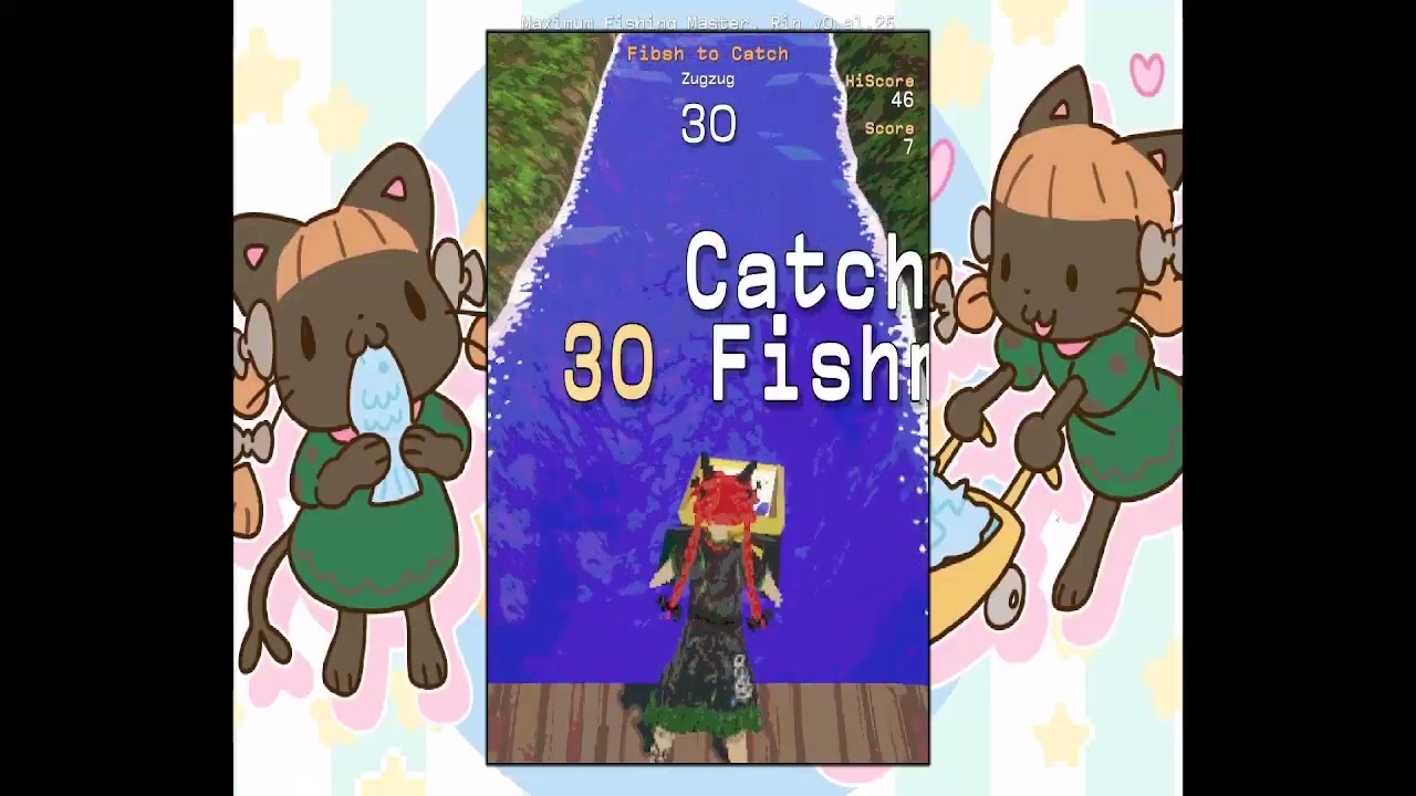 Maximum Fishing Master Rin - Touhou Station Jam 2026 Playthrough