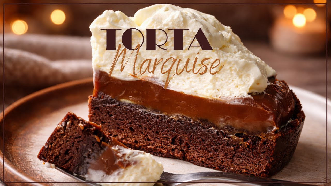 Torta Marquise | Base Húmeda de Chocolate Dulce de Leche y Crema Chantilly