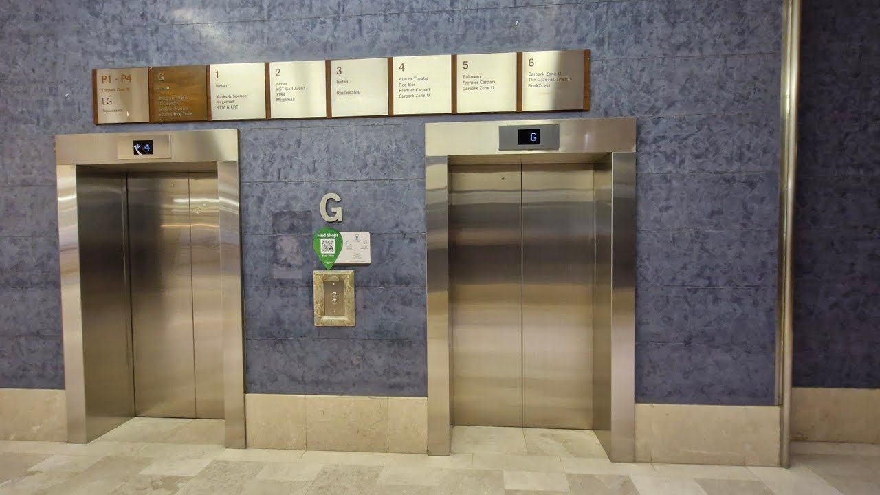 2007 Unbranded Mashiba Elevator at The Gardens Mall North Court Purple Zone