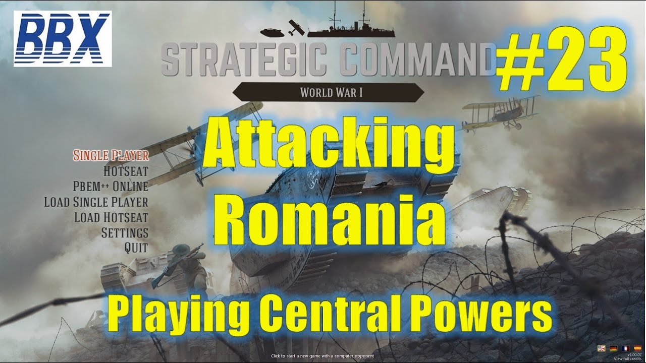Strategic Command World War 1 | EP23 | Attacking Romania