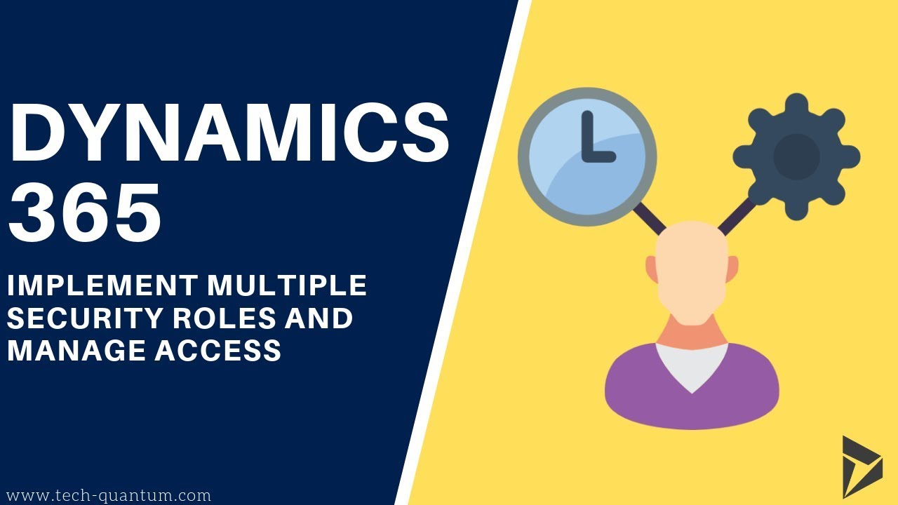 Dynamics 365 — бизнес-подразделения и множественные роли безопасности