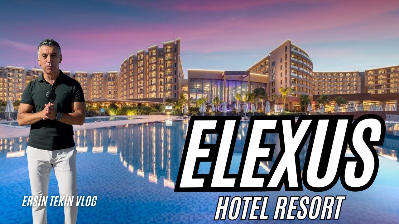 ELEXUS HOTEL RESORT VLOG. Kıbrıs'ın en se&ccedil;kin otellerinden birini t&uuml;m detayları ile anlattım.