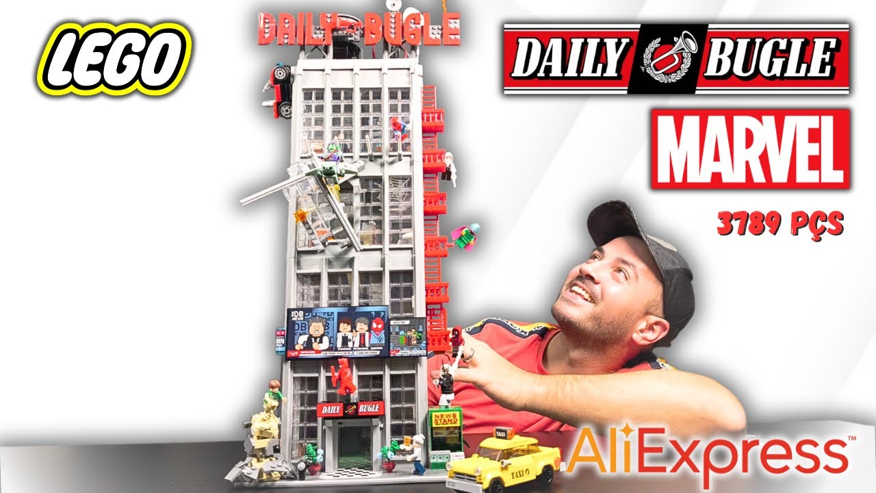 Review Completa do Set LEGO Daily Bugle #76178 (AliExpress)
