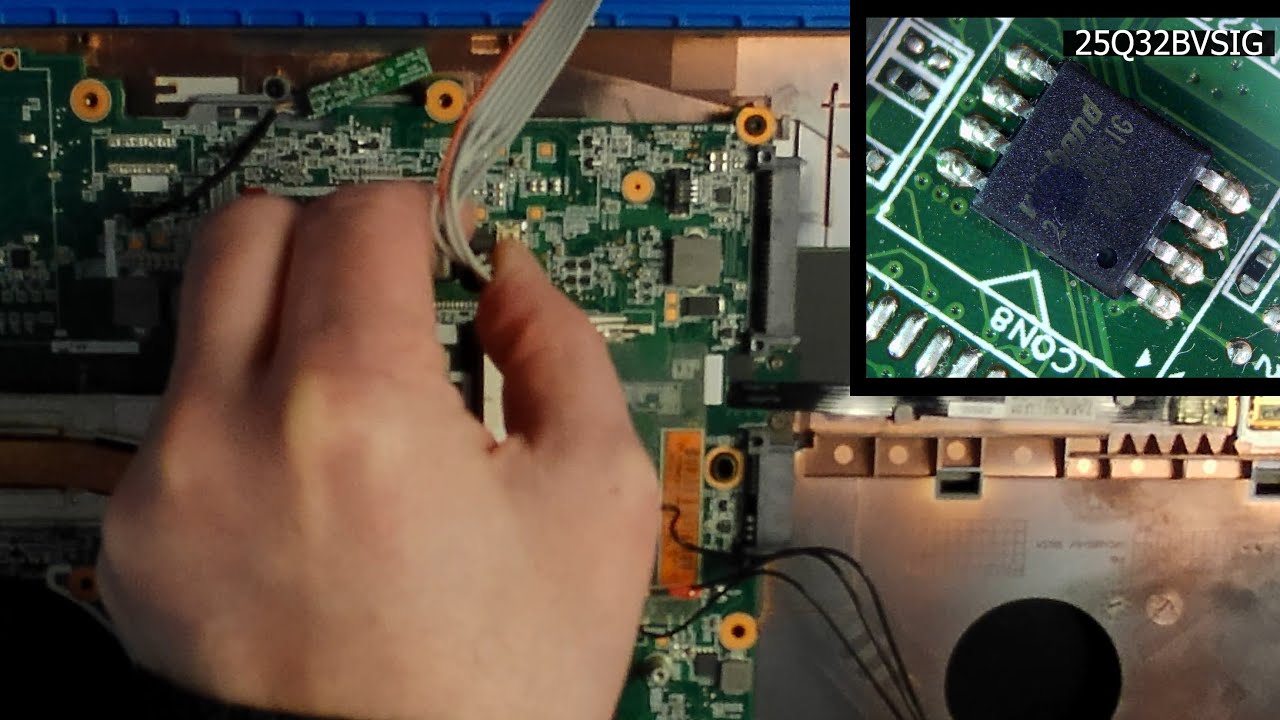 Removing the BIOS password from an HP Probook 6560b laptop