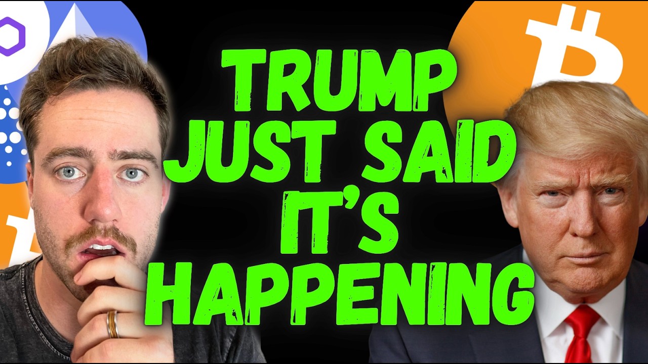 TRUMP JUST PUMPED BITCOIN!!