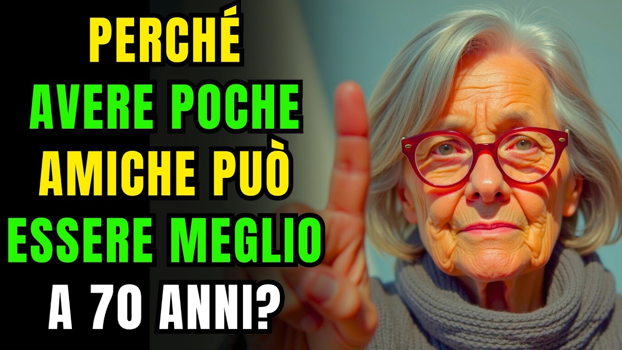 11 benefici SEGRETI di avere poche amiche dopo i 70