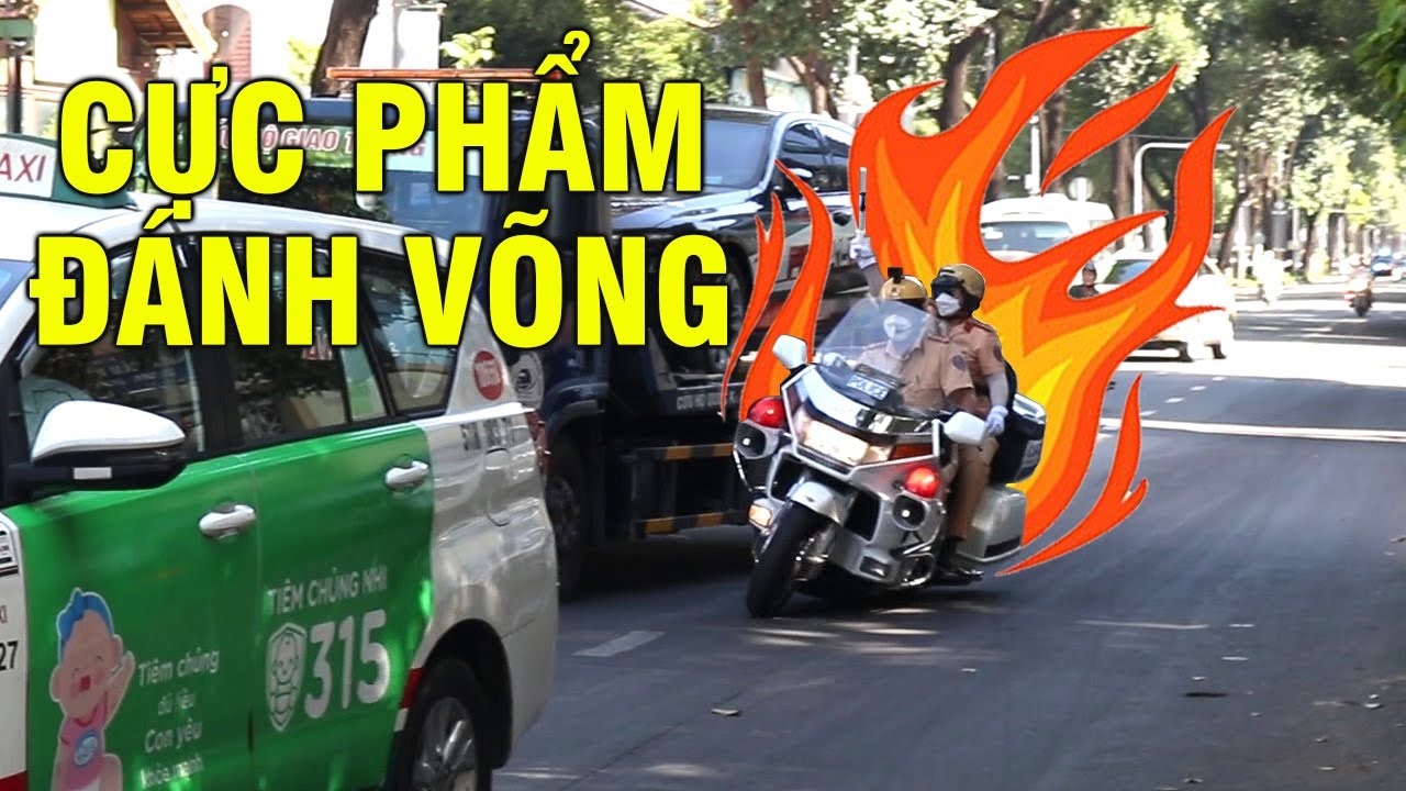 Màn đánh võng thượng hạn của CSGT mở đường cho đoàn xe thủ tướng New Zealand đến tòa nhà Viettel