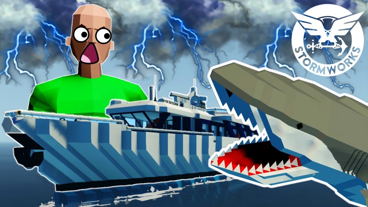 CAN BALDI SURVIVE CAMODO'S IMPOSSIBLE BOATING TEST IN STORMWORKS?