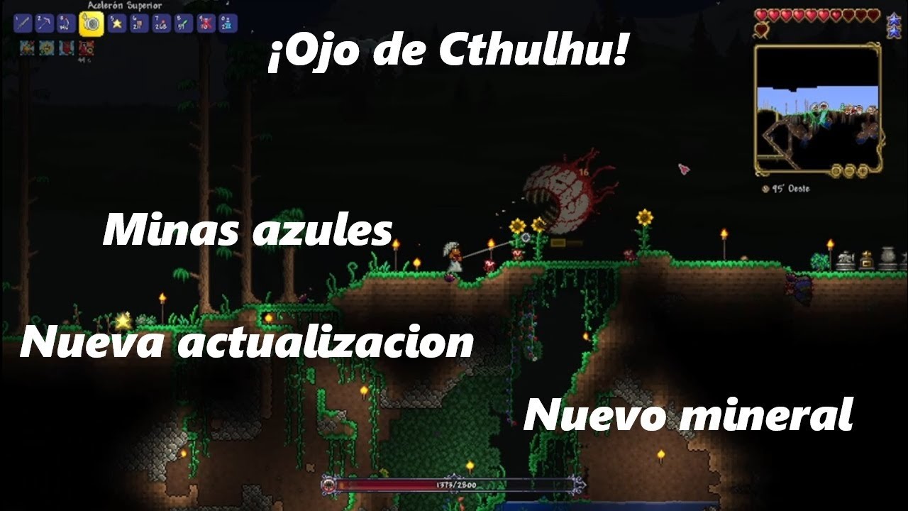 En terraria te distraes por su alta variedad