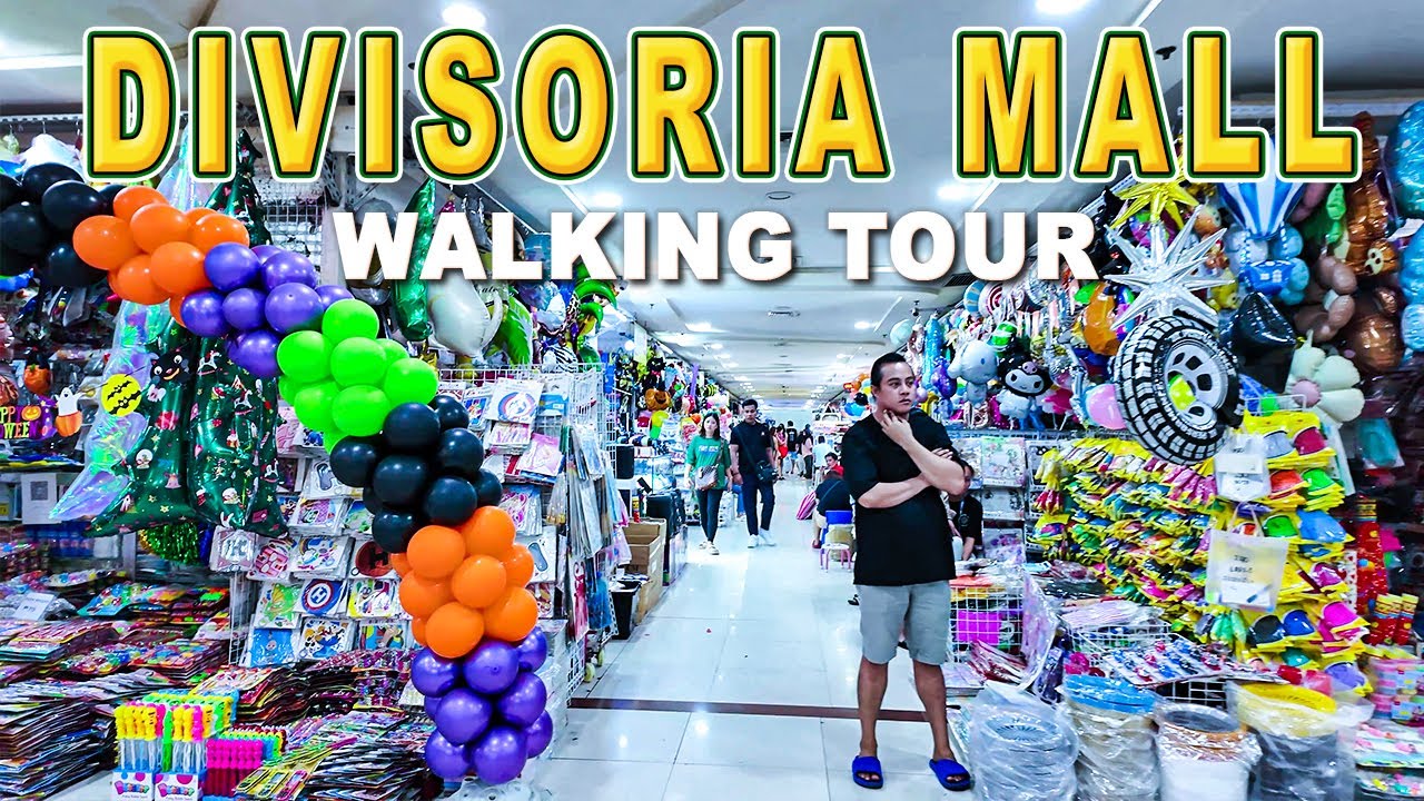 DIVISORIA MALL Walking Tour 2025 | Manila’s Retail & Wholesale Paradise | Philippines