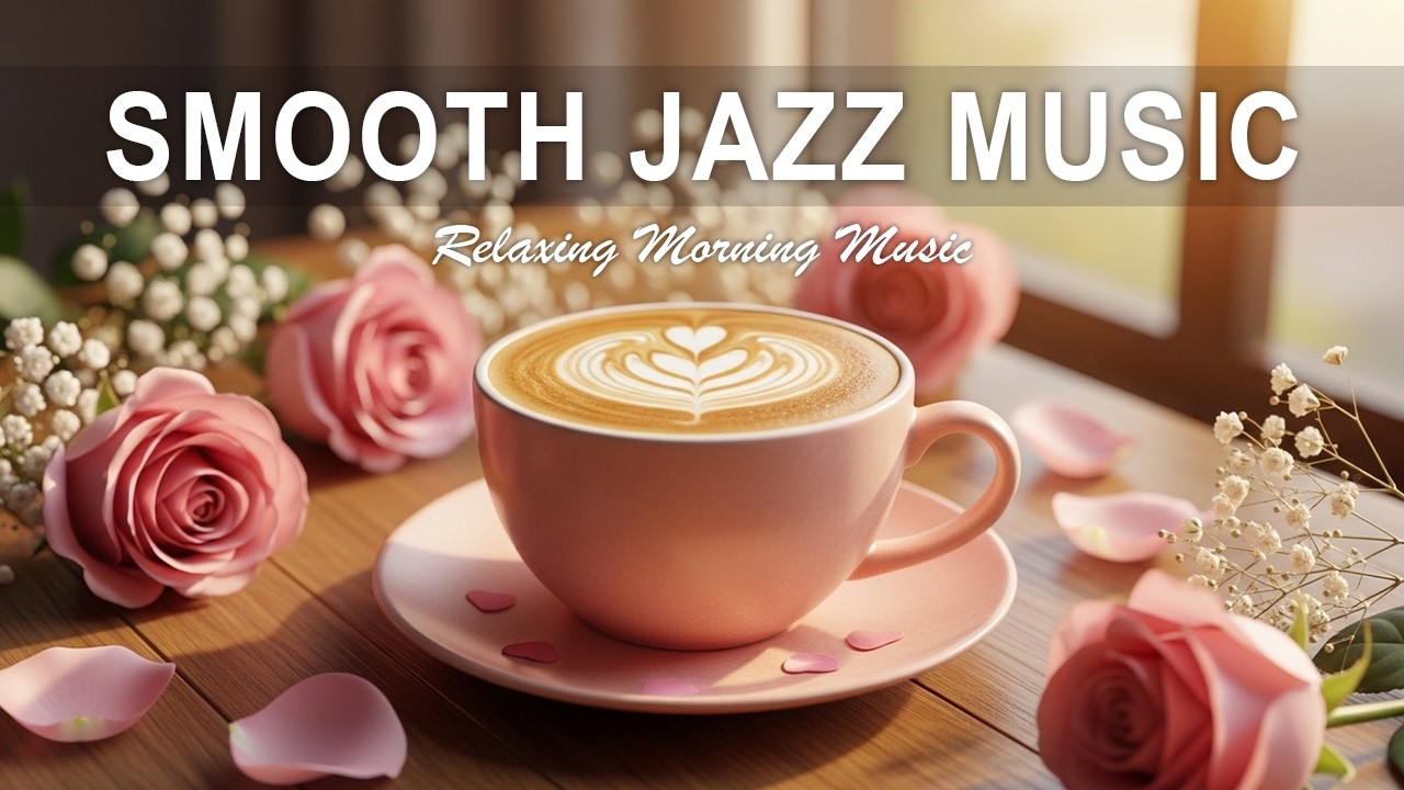 Smooth Jazz Music☕Soft Coffee Jazz - Smooth & Relaxing Jazz for Work, Study & Sleep