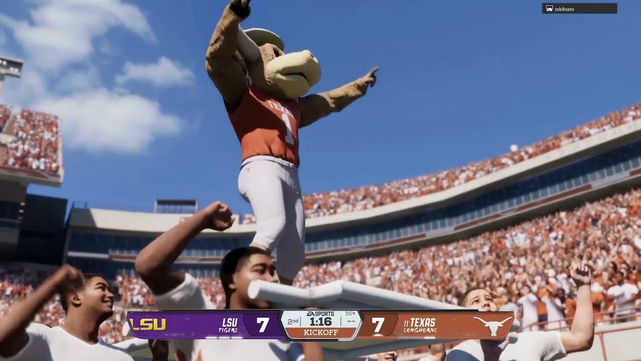 LSU at #11 Texas | College Football 26 | Road to CFP | Rage Quit