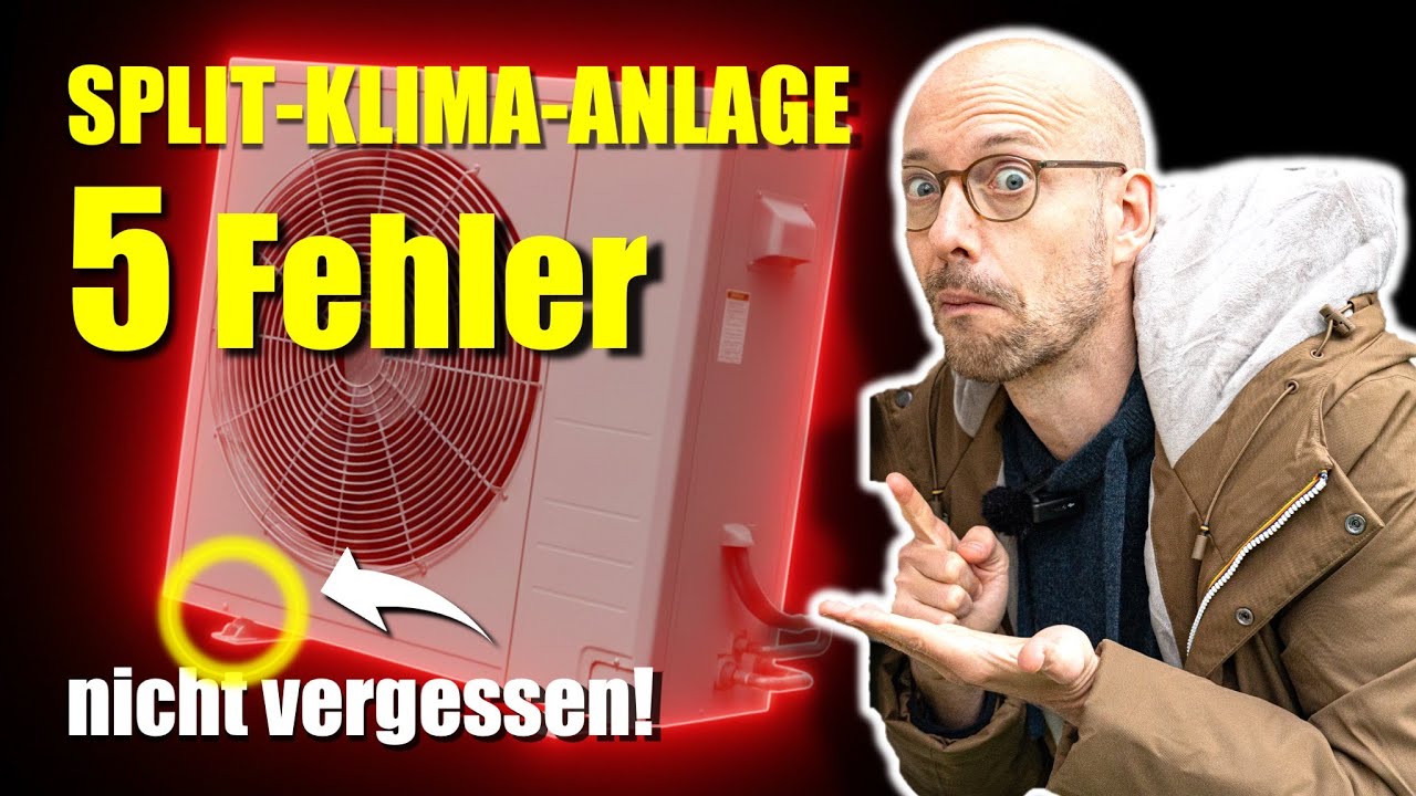 Günstig heizen mit Luft-Luft-Wärmepumpe! Was sind die 5 größten Fehler?