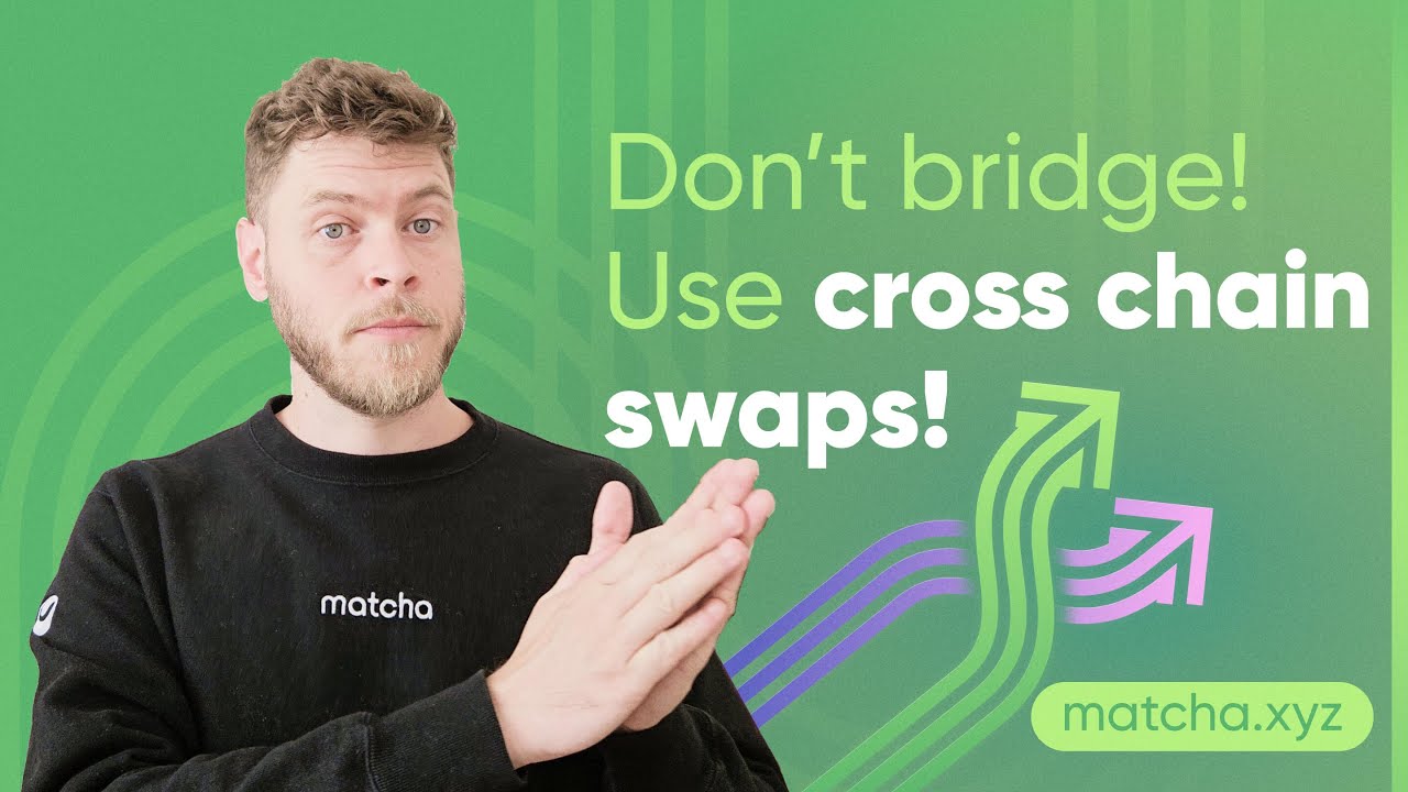Don't Bridge Your Crypto - Use Cross Chain Swaps!