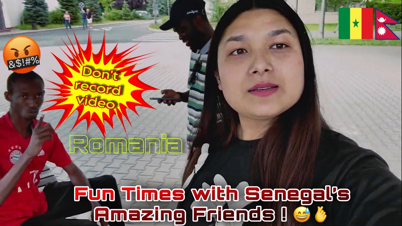 Vlog with Senegal friends🥰🥰❤️#Romania (Bucharest)❤️