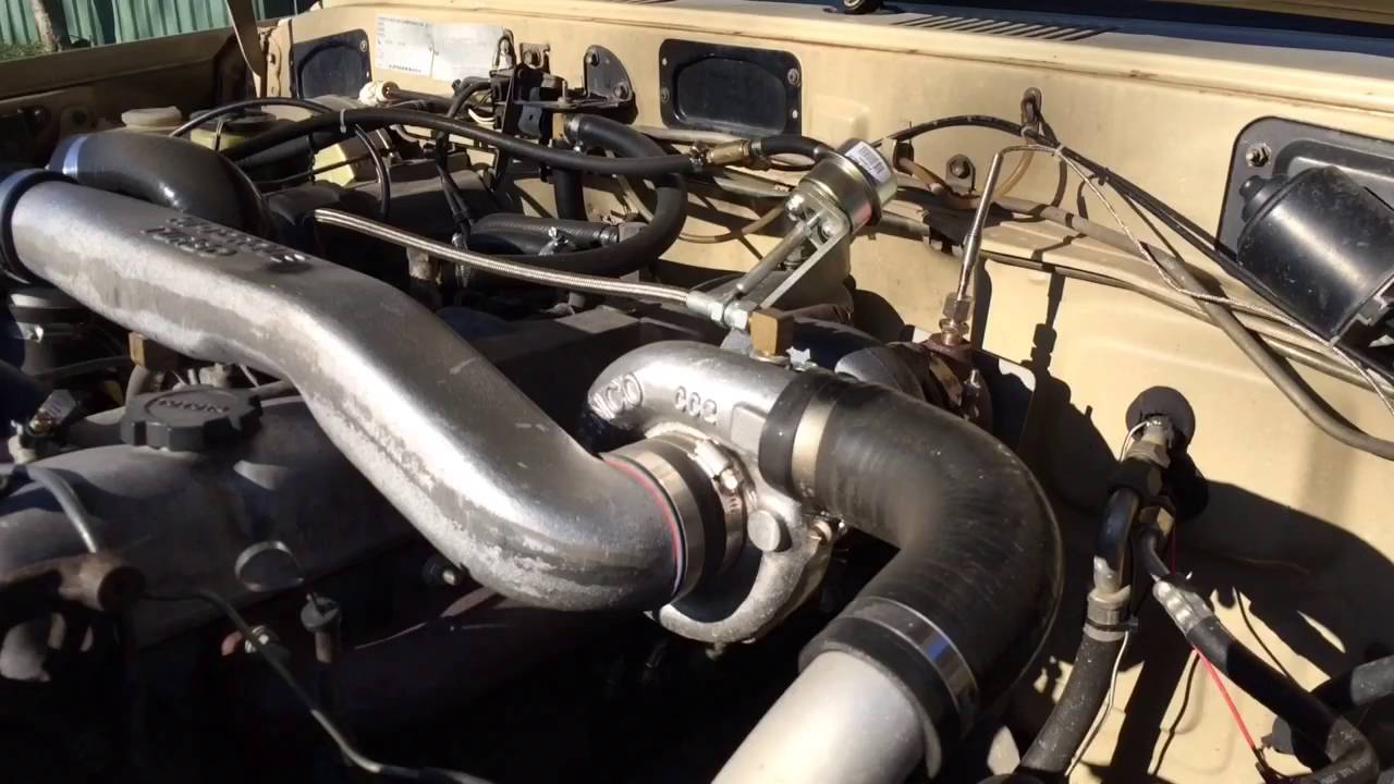 Turbo 2H Landcruiser 15lb boost