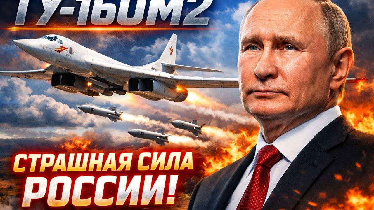 Ту-160М2 — Самый Быстрый Ядерный Бомбардировщик России! Шокирующая Мощь В Небе