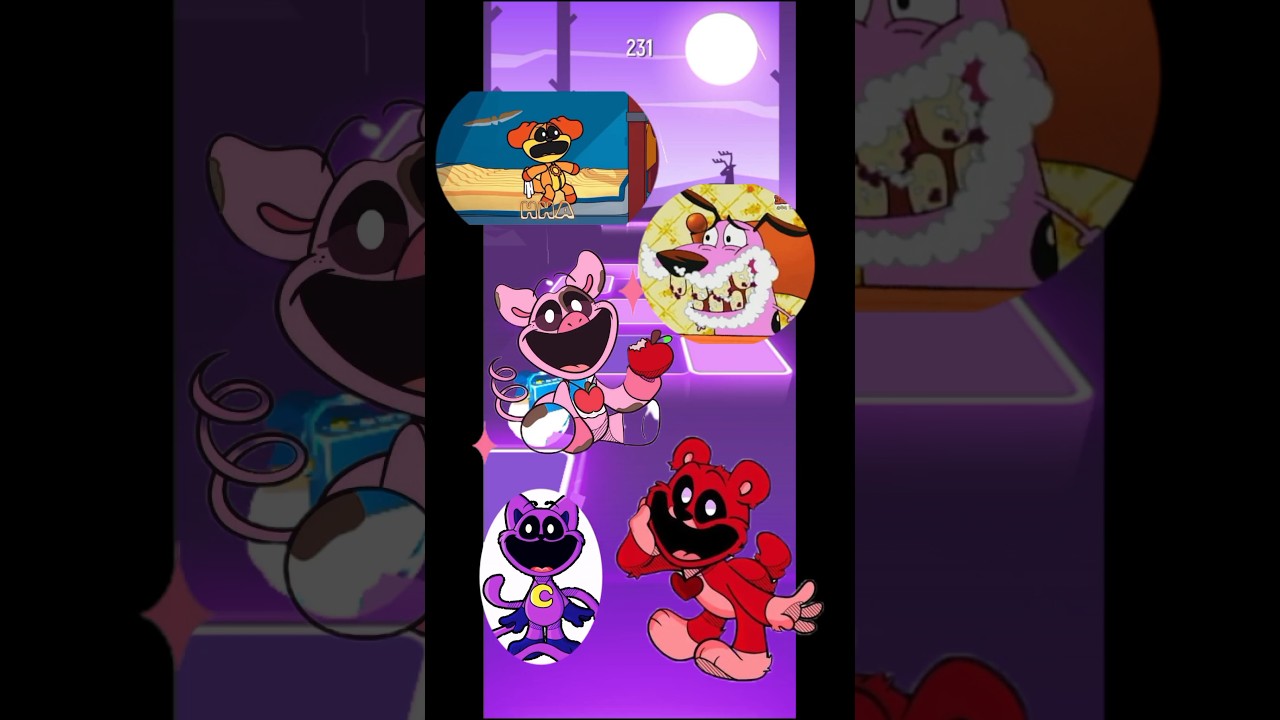 smiling critters in the game Tiles hop.. #coffindance #tileshop #edit #like #funny #smilingcritters