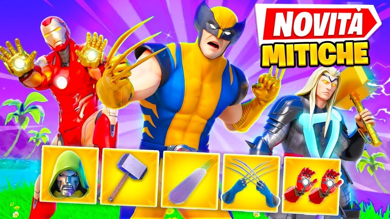 VITTORIA con TUTTE le NUOVE ARMI MITICHE della SEASON 4 in UNA PARTITA! 😱 Fortnite
