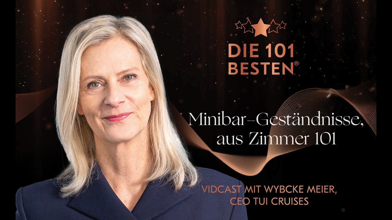 Wybcke Meier zu Gast an der „Minibar im Zimmer 101“.