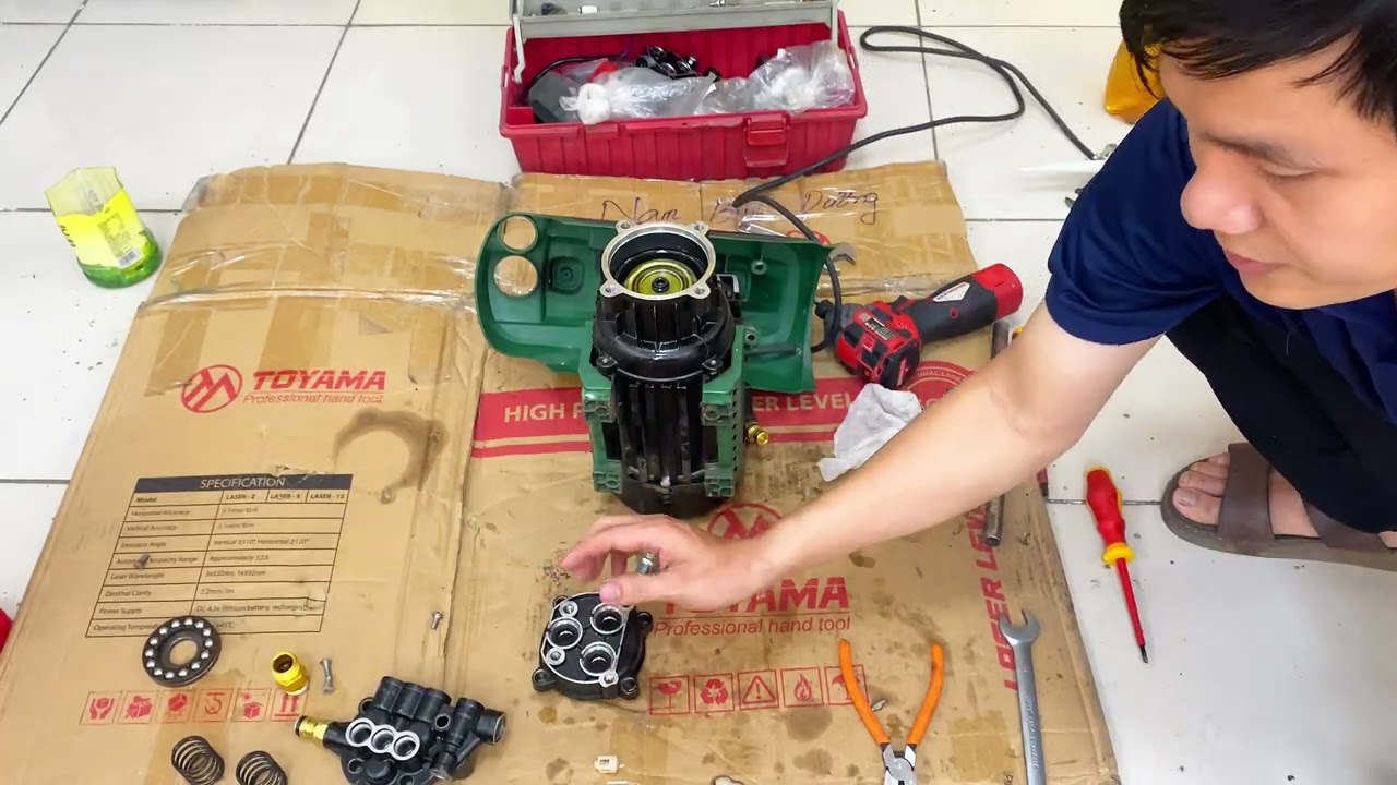 BẢO DƯỠNG MÁY RỬA XE TỪ A ĐẾN Á