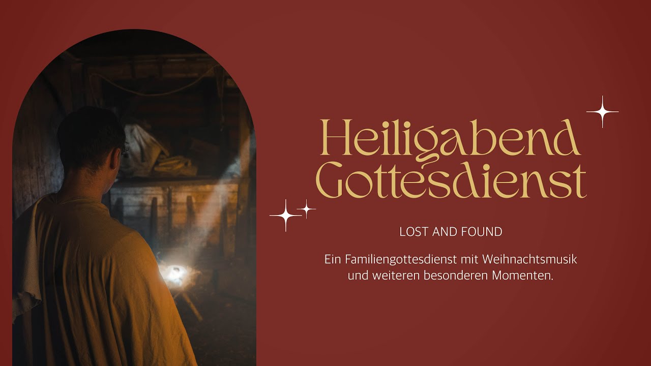 Heiligabendgottesdienst am 24.12.2025 mit Gunnar Begerau
