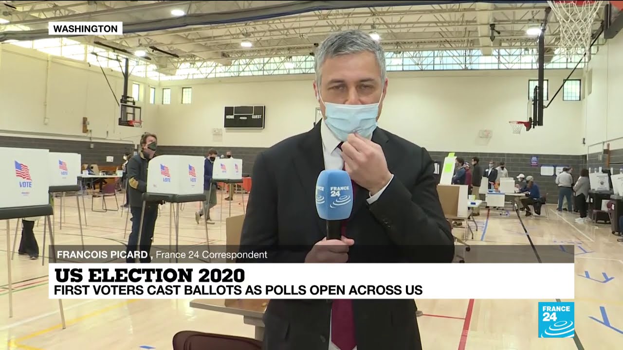 Energized and anxious, Washington voters turn out to vote in US 2020 Presidential election