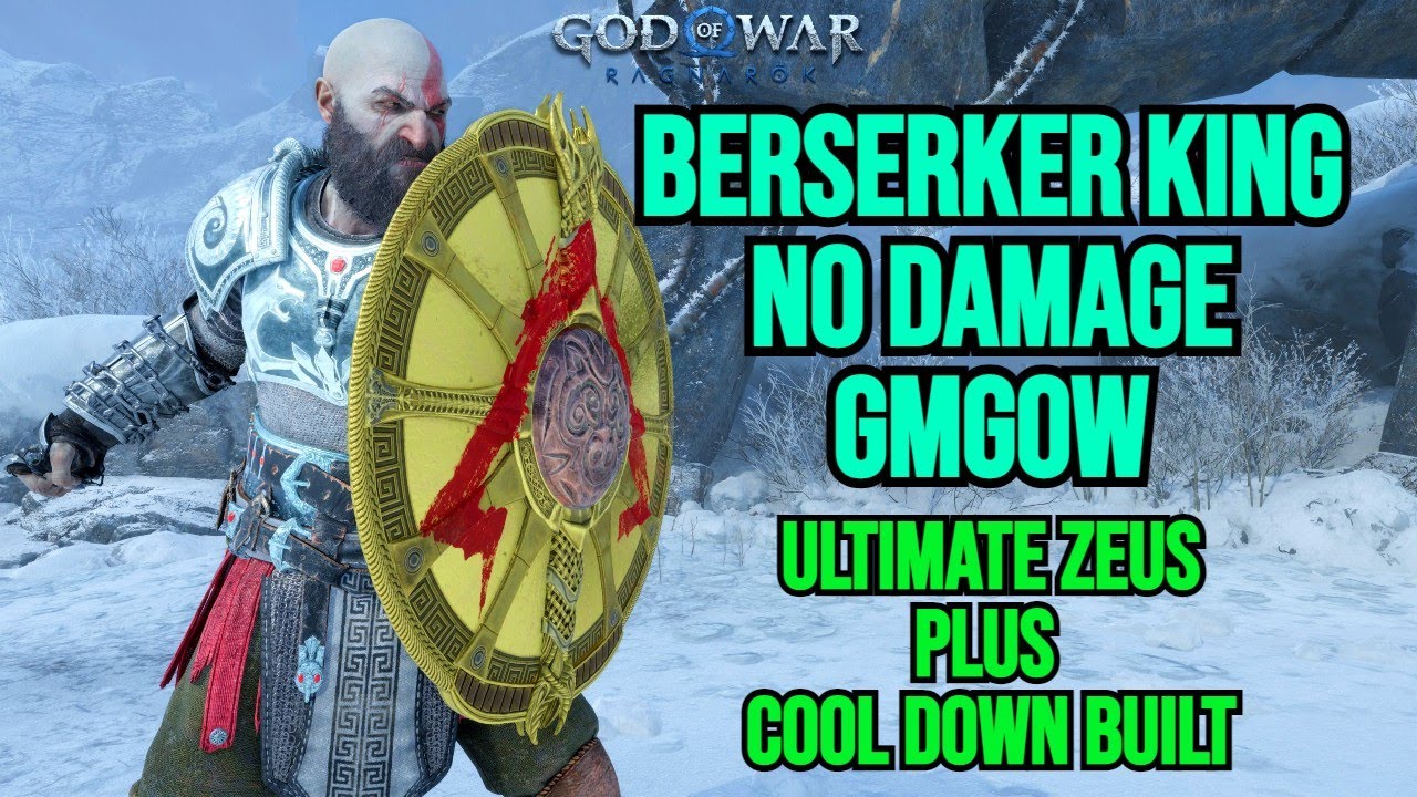 BERSERKER KING - ULTIMATE ZEUS + COOL DOWN BUILD - God Of War Ragnarok