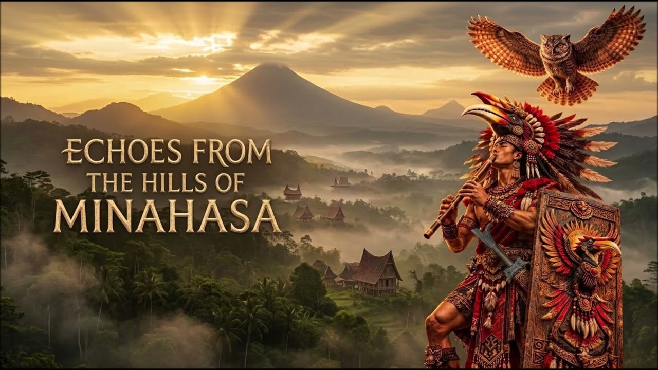 Echoes from the Hills of Minahasa – Sacred Flute of the Ancients | Composed by Blacktator