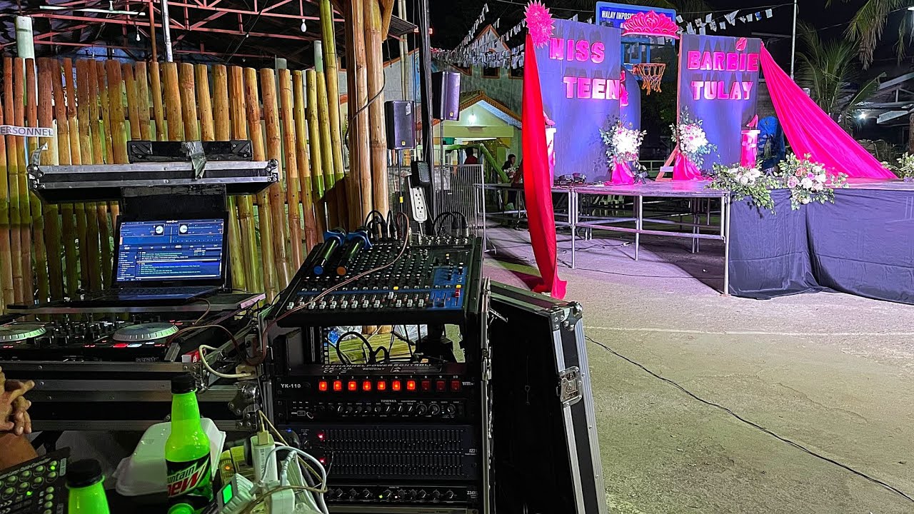 Simple Pageant Lights and sounds setup by SDSS vlog