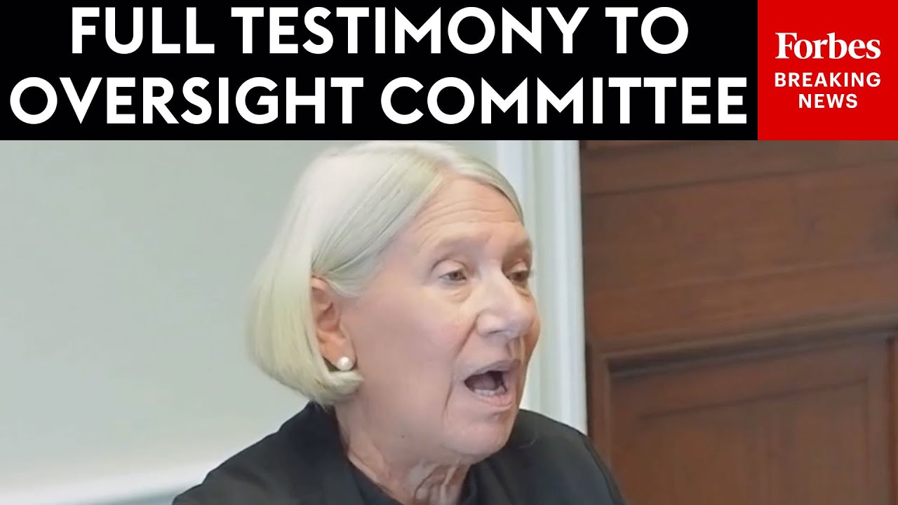 Top Biden Aide Anita Dunn Grilled On What She Saw Of Ex-President's Mental State | FULL TESTIMONY