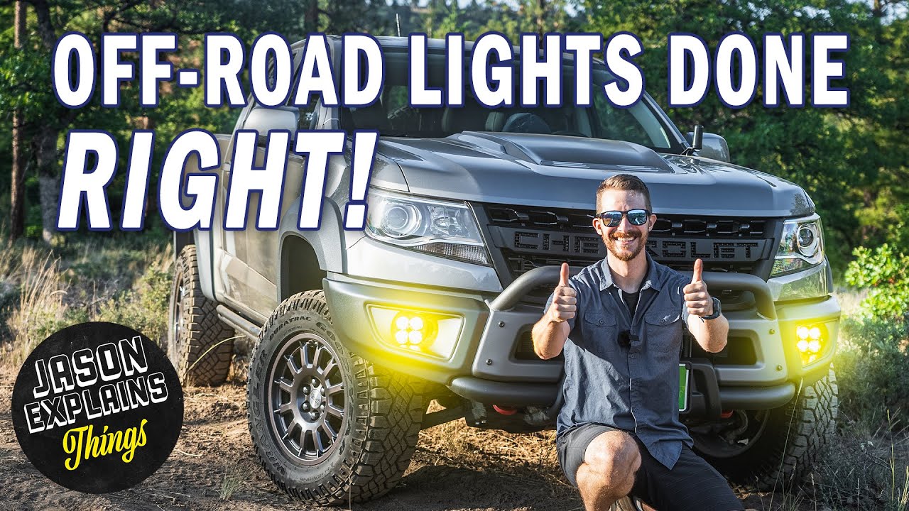 Chevy Colorado Off Road Lighting DONE RIGHT! Wiring, Relays, Switches, LED Lights