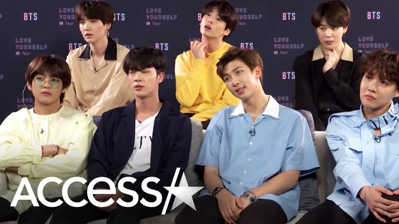 BTS о своих любимых частях тела и их армии фиолетовых лент, организованной фанатами | Access