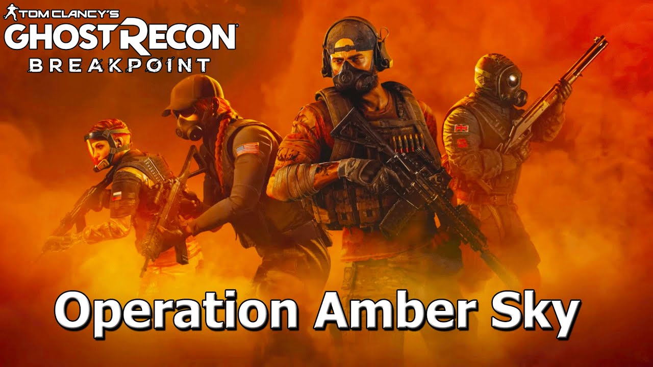 OPERATION AMBER SKY - Hazardous Material + Human Trails - GHOST RECON BREAKPOINT Gameplay  PC