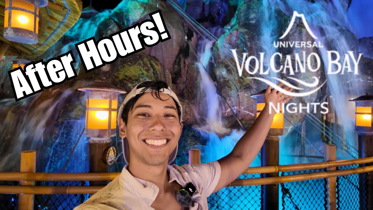 Is Volcano Bay Better at Night? | After-Hours Event (Volcano Bay Nights)