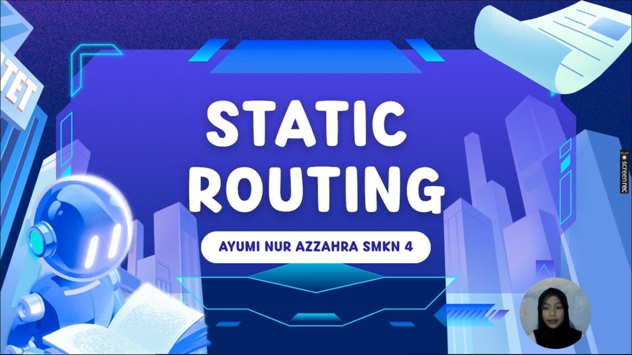 STATIC ROUTING CISCO ROUTING MODUL1