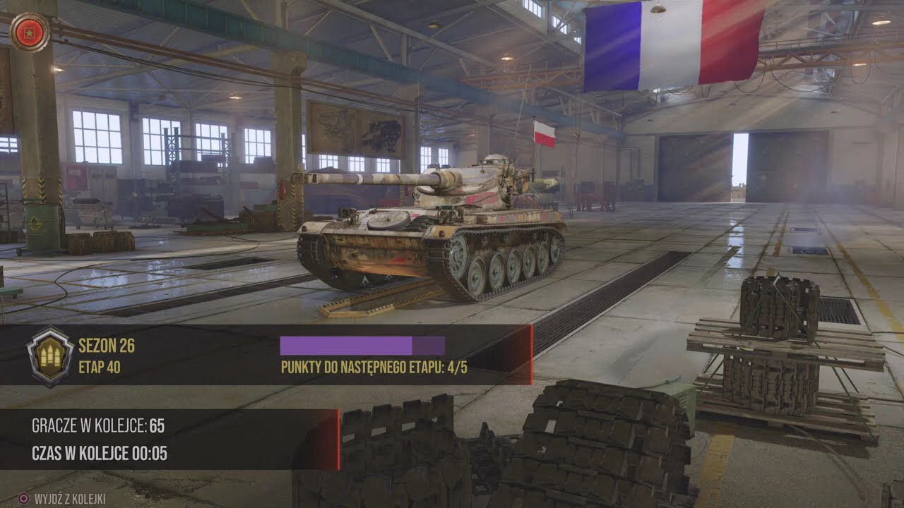WoT Console, AMX 13 90 5.4k dmg, Malinowka