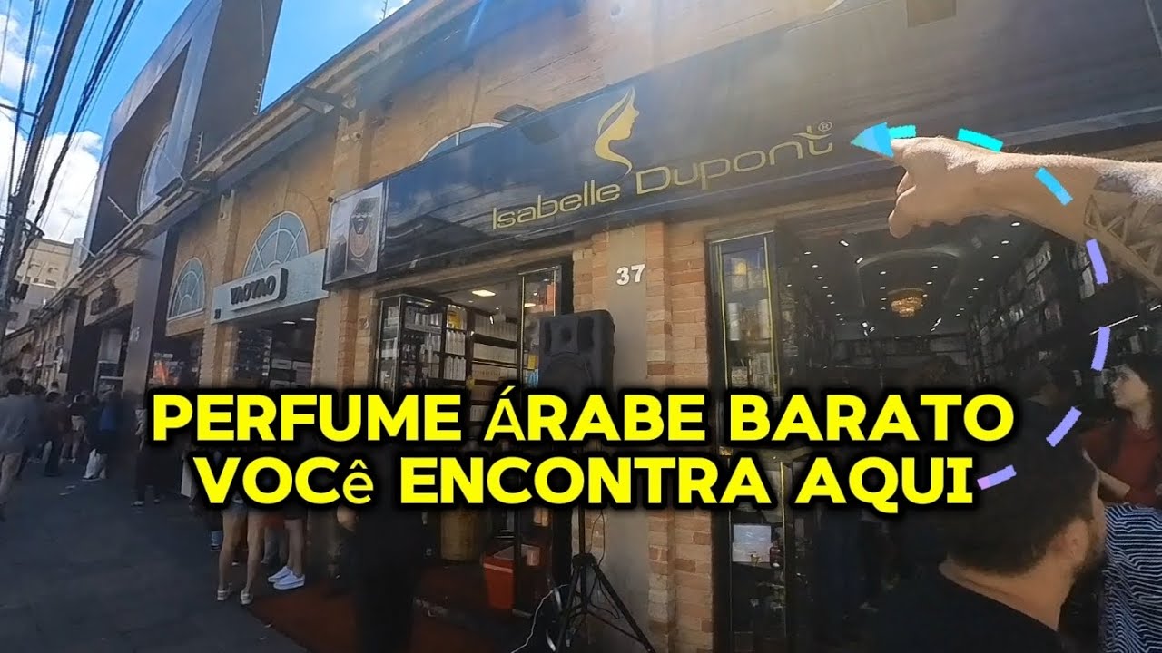 Perfumes árabes no Brás, a fonte dos perfumes é aqui.