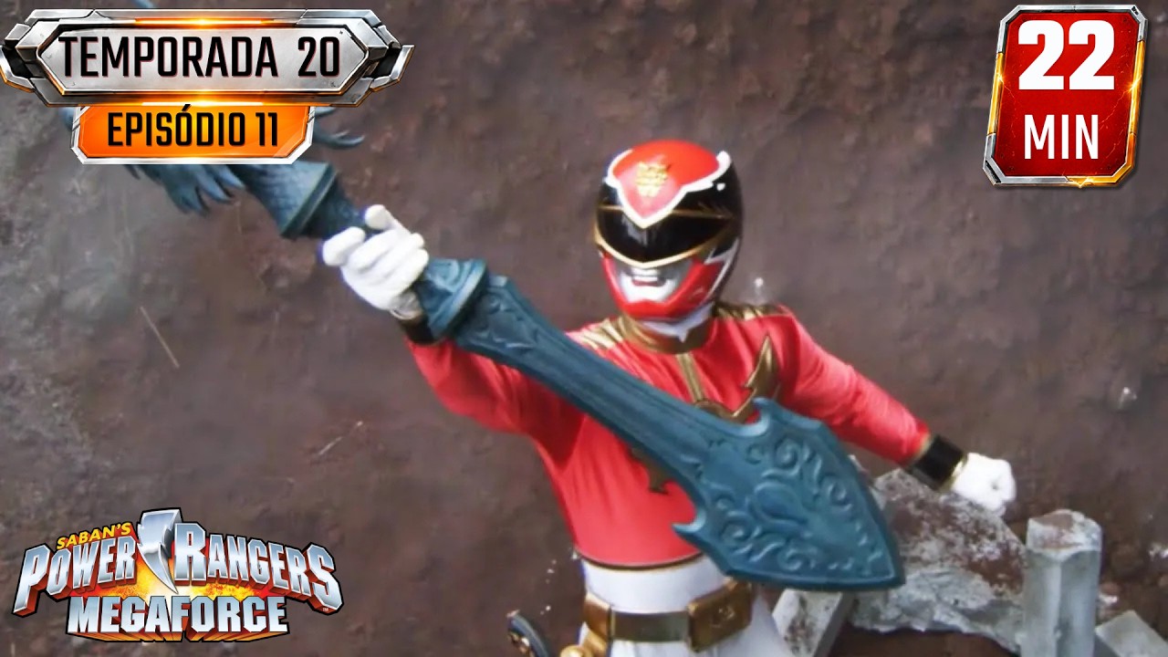 Ultra Poderes ⚡ E11 🤖 Megaforce ⚡ Power Rangers para Crianças
