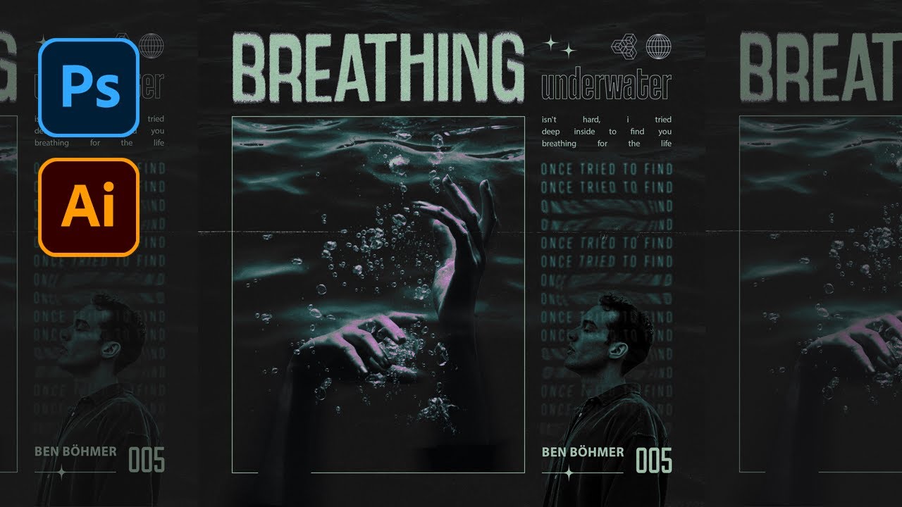 Create a Breathing Underwater Poster Design in Photoshop