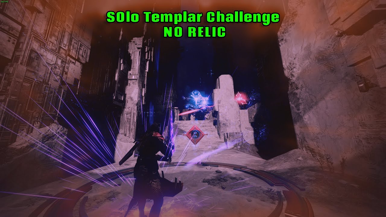 Solo Templar Challenge WITHOUT THE RELIC